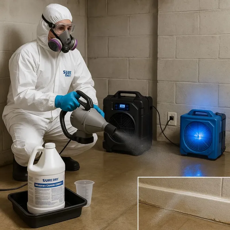 Sanitization and Odor Removal process in Lakewood, SC