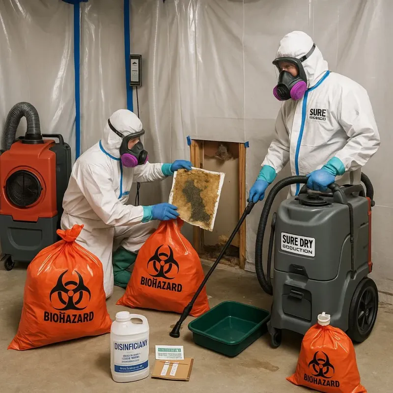 Contaminated Water Handling Protocols process in Lakewood, SC